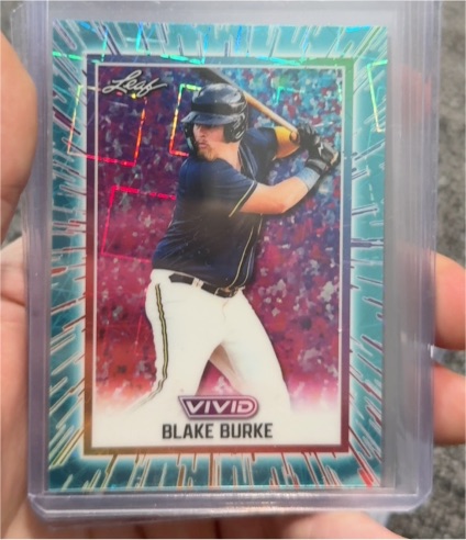 2025 Leaf Vivid Blake Burke — front