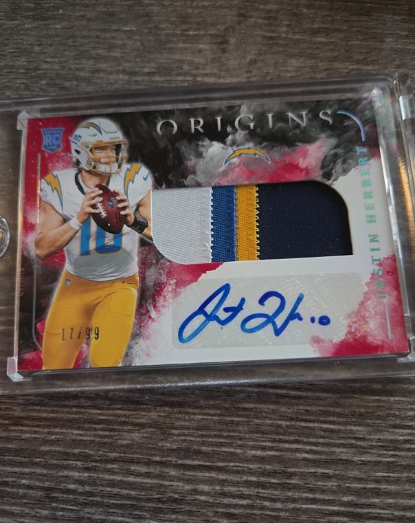 2020 Panini Origins #103 Justin Herbert — front
