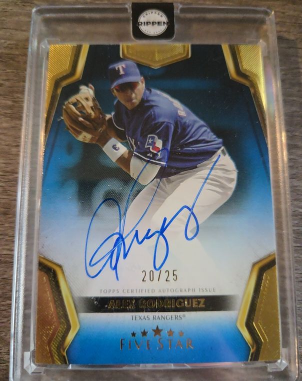 2024 Topps Five Star #FSA-AR Alex Rodriguez — front