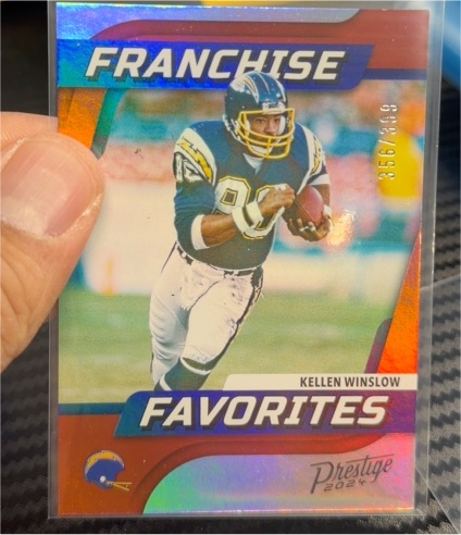 2024 Panini Prestige #14 Kellen Winslow Franchise Favorites — front