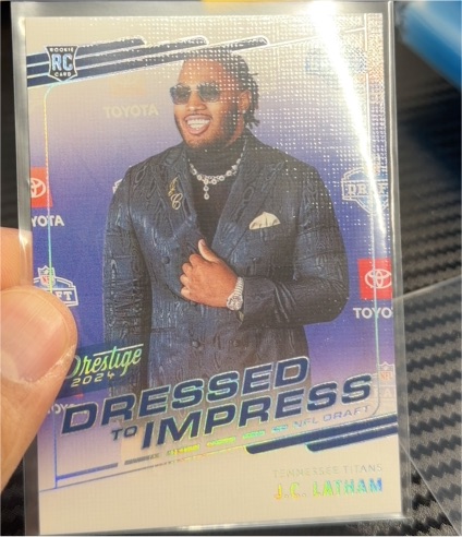 2024 Panini Prestige Dressed To Impress #DTI-JCL J.C. Latham — front