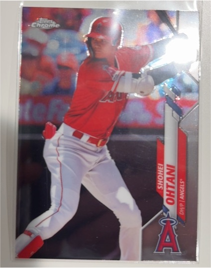 2020 Topps Chrome #21 Shohei Ohtani — front