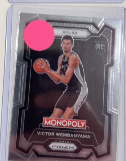 2023-24 Panini Prizm Monopoly #81 Victor Wembanyama — front