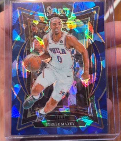 2024-25 Panini Select #20 Tyrese Maxey — front