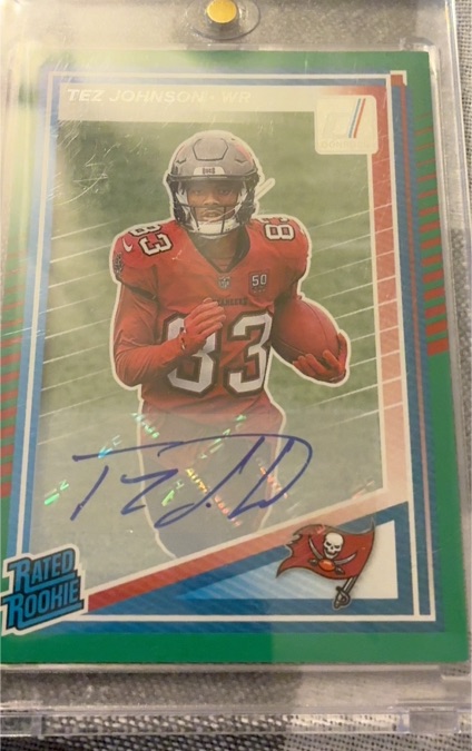 2025 Panini Donruss #313 Tez Johnson — front