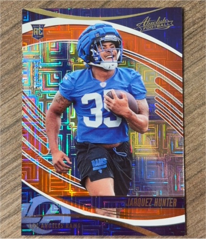 2025 Panini Absolute #136 Jarquez Hunter — front
