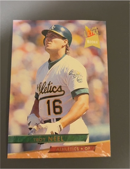 1993 Fleer Ultra #260 Troy Neel — front