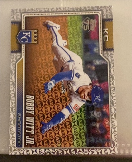 2026 Topps Series 1 #205 Bobby Witt Jr. — front