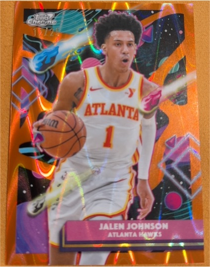2025-26 Topps Chrome Cosmic #29 Jalen Johnson — front