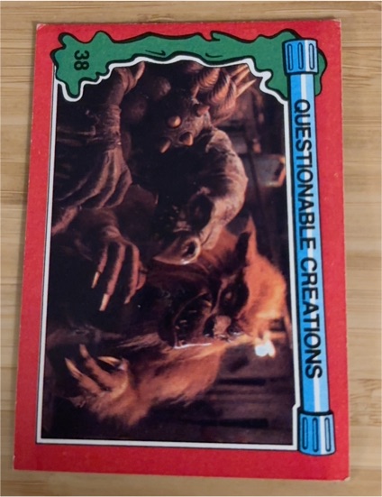1991 Topps Teenage Mutant Ninja Turtles II #38 Questionable Creations — front