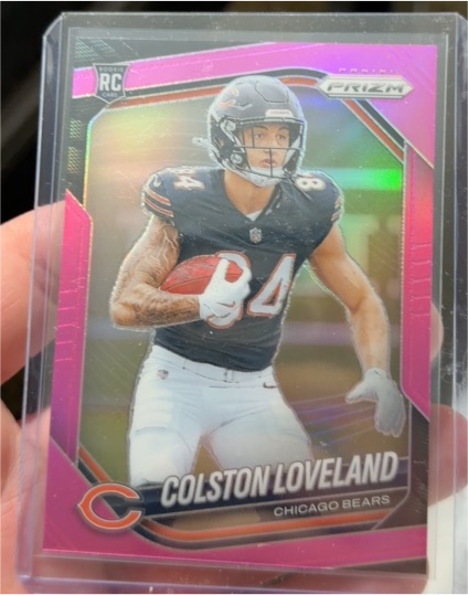 2025 Panini Prizm #319 Colston Loveland — front