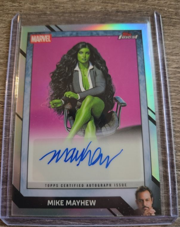 2026 Topps Finest Fantastic Four #CB-MW Mike Mayhew — front