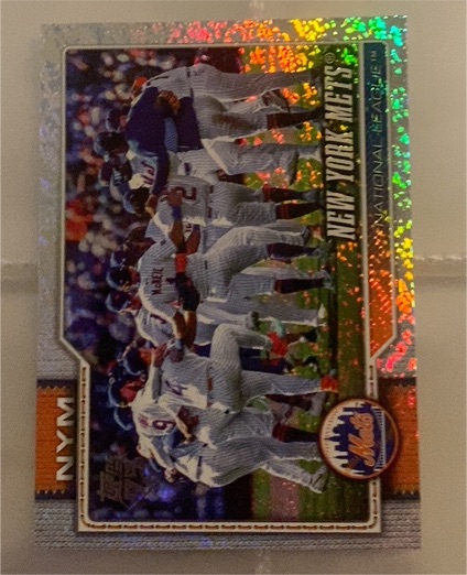 2026 Topps Series 1 #291 New York Mets Team Card — front