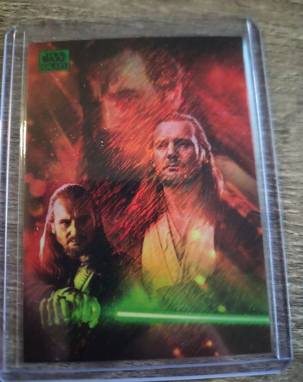 2025 Topps Star Wars Galaxy #15 Qui-Gon Jinn — front