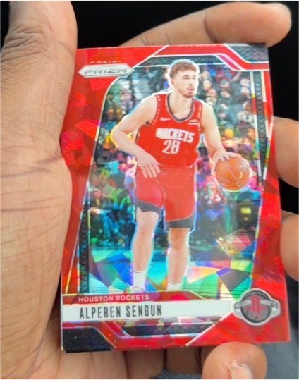2024-25 Panini Prizm #201 Alperen Sengun — front