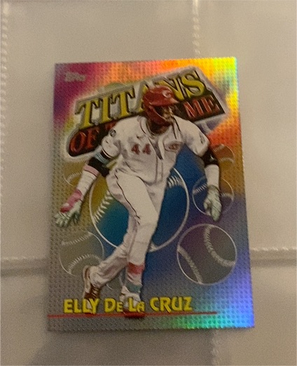 2026 Topps Series 1 #TOG-5 Elly De La Cruz Titans Of The Game — front