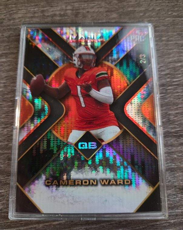 2024 Wild Card Auto Mania Cameron Ward #PRC 23 — front