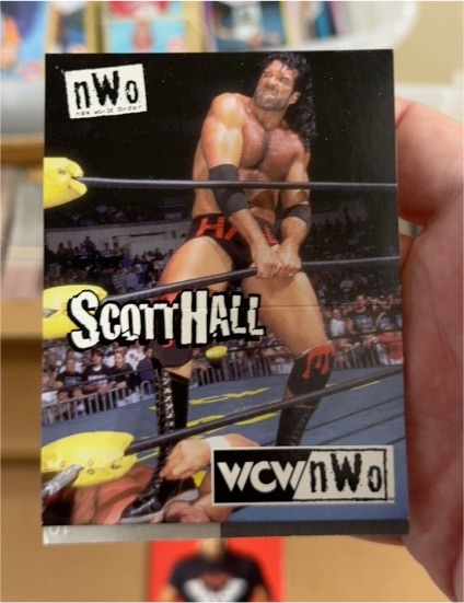 1998 Topps WCW/nWo #10 Scott Hall — front