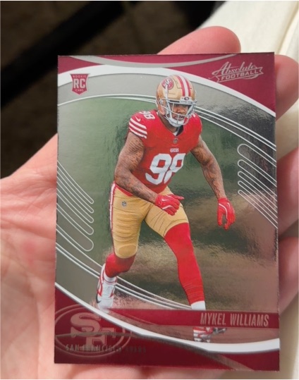 2025 Panini Absolute #161 Mykel Williams — front