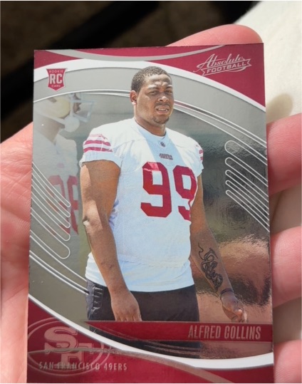 2025 Panini Absolute #102 Alfred Collins — front