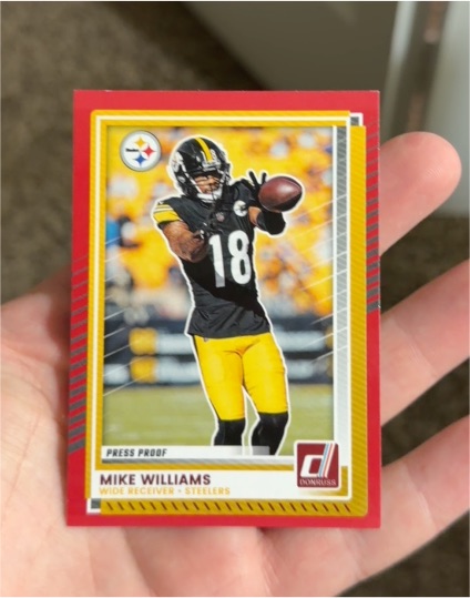 2025 Donruss #100 Mike Williams — front