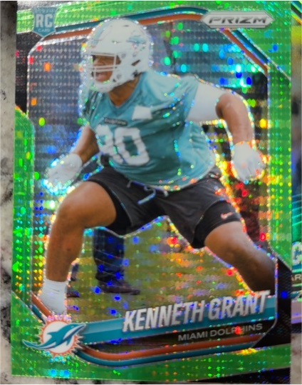 2025 Panini Prizm #374 Kenneth Grant — front