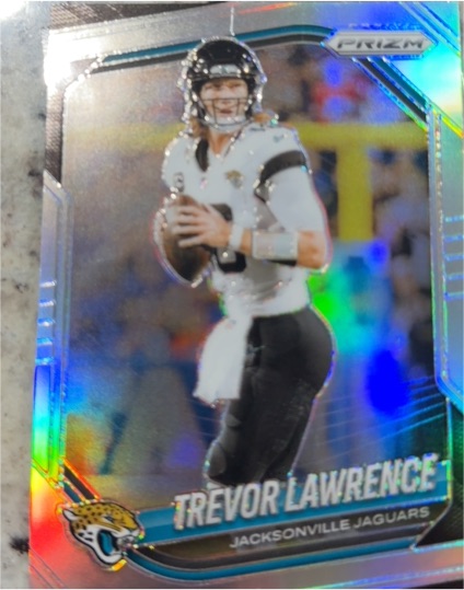 2025 Panini Prizm #238 Trevor Lawrence Silver Prizm Jacksonville Jaguars — front