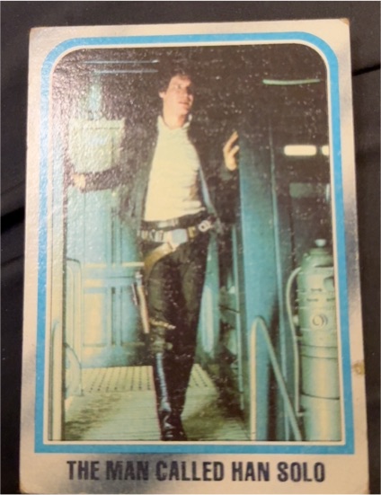 1980 Topps Star Wars Empire Strikes Back Series 2 #167 The Man Called Han Solo — front