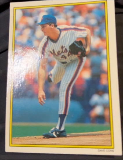 1989 Topps All-Star #6 Dave Cone — front