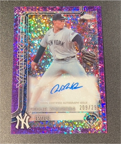2025 Topps Chrome #209 Will Warren — front