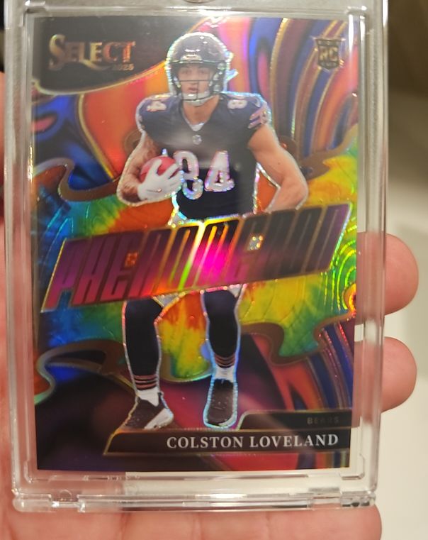 2025 Panini Select #5 Colston Loveland Phenomenon — front