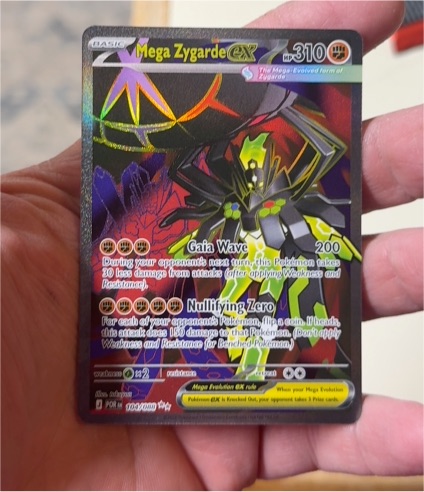 2026 Pokémon Mega Zygarde EX #104/088 — front