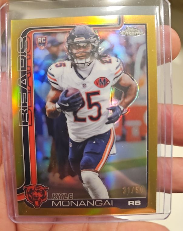 2025 Topps Chrome #382 Kyle Monangai — front