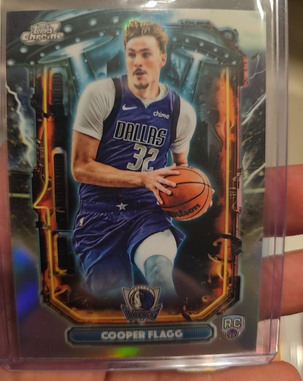 2025-26 Topps Chrome Cosmic #ET-11 Cooper Flagg — front