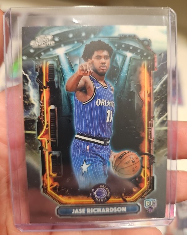 2025-26 Topps Cosmic Chrome #ET-24 Jase Richardson — front