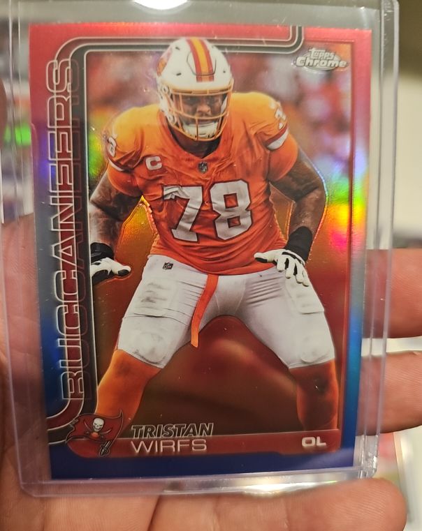 2025 Topps Chrome #287 Tristan Wirfs — front