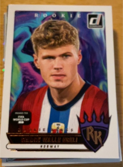 2025-26 Donruss FIFA World Cup Rookie Kings #6 Sindre Walle Egeli — front