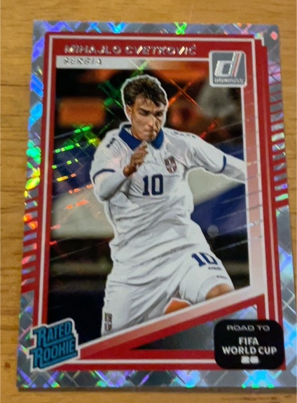 2022-23 Donruss Soccer #177 Mihajlo Cvetkovic — front