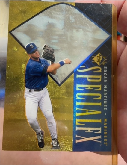 1996 Upper Deck SP Special FX #45 Edgar Martinez — front