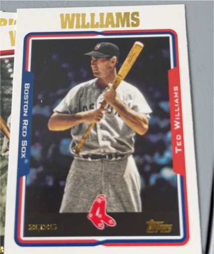2025 Topps Archives #244 Ted Williams — front