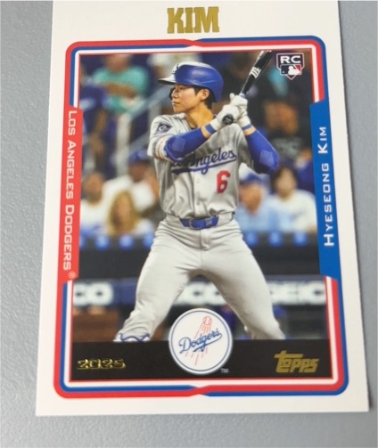 2025 Topps Archives #207 Hyeseong Kim — front