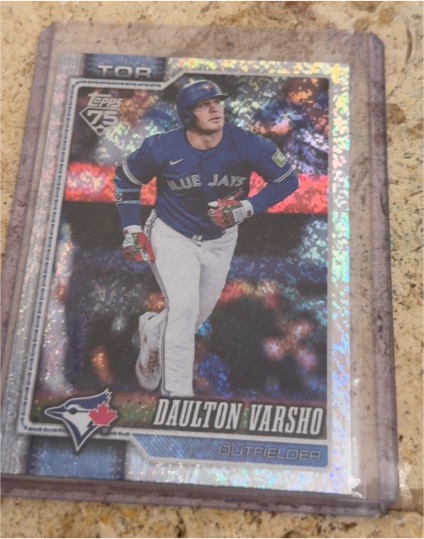 2026 Topps Series 1 #2 Daulton Varsho — front