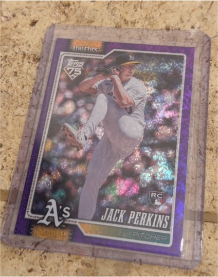 2026 Topps Series 1 #206 Jack Perkins — front