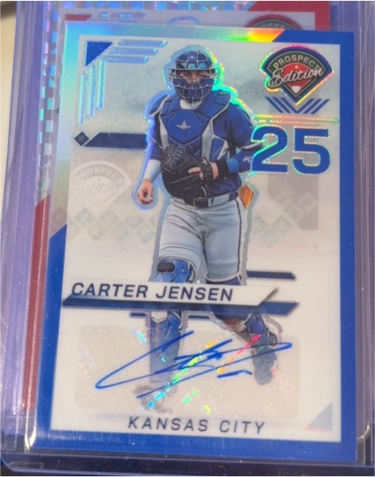 2025 Panini Prospect Edition #154 Carter Jensen — front