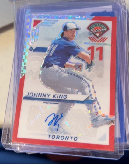 2025 Panini Prospect Edition #78 Johnny King — front