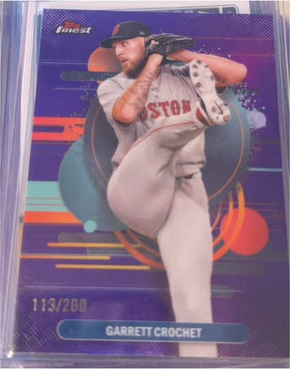 2025 Topps Finest #161 Garrett Crochet — front