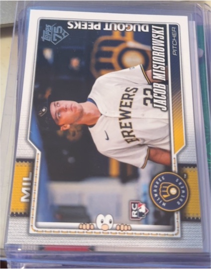 2026 Topps Series 1 #10 Jacob Misiorowski — front