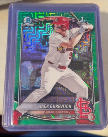 2025 Bowman Draft Chrome #BDC-150 Jack Gurevitch — front