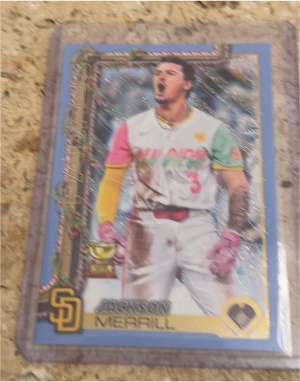 2025 Topps Holiday #H30 Jackson Merrill — front