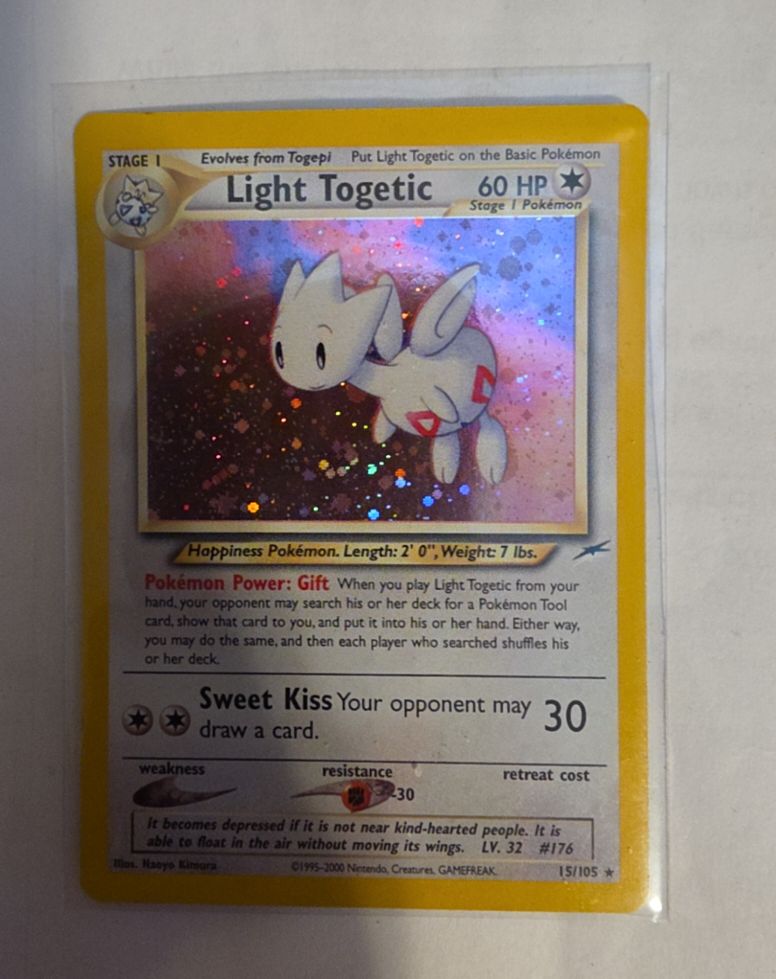 2000 Neo Destiny #15 Light Togetic — front